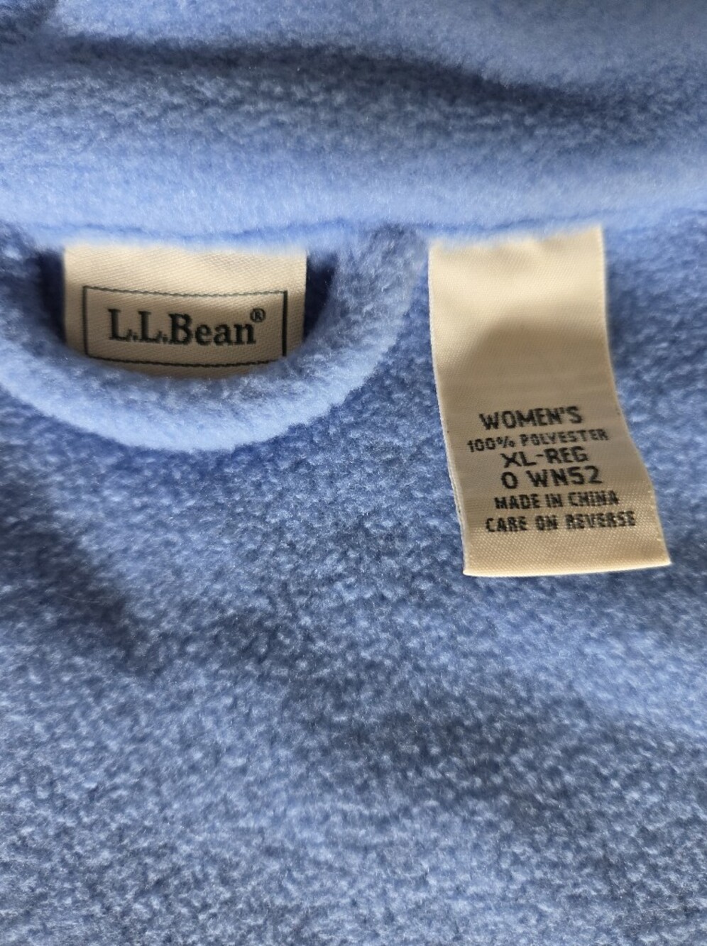 L.L. Bean Women's Blue Long ROBE SZ XL/R
